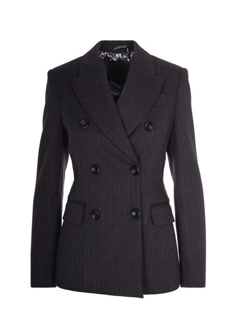 Blazer doppiopetto gessato Liu Jo | CF5232T054A.C378B